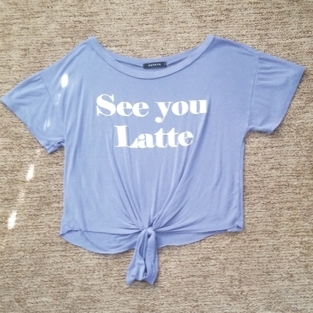 Papaya Periwinkle T-Shirt